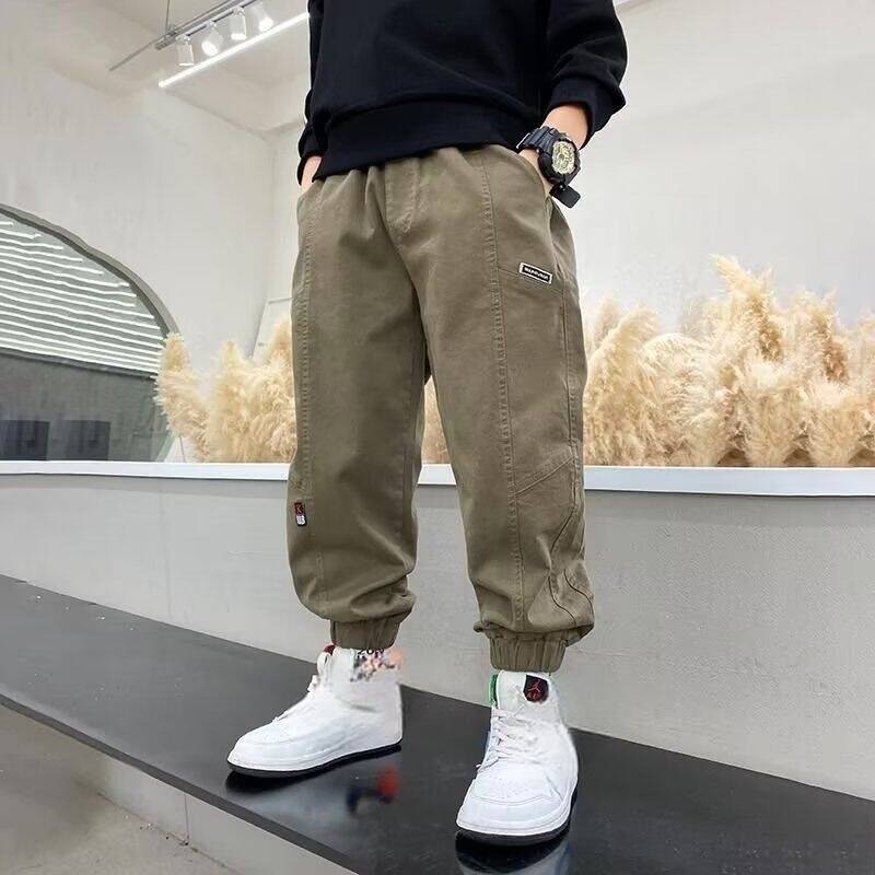 Παιδικά Παντελόνια για Αγόρια Μοντέλα Άνοιξης και Καλοκαιριού Αθλητικά Παντελόνια Μεσαία και Μεγάλα Καθημερινά Παντελόνια