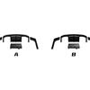 BMW סדרה 4 F32/F36 M4 ערכת גוף רחב מסיבי פחמן שפתיים קדמית ואחורית