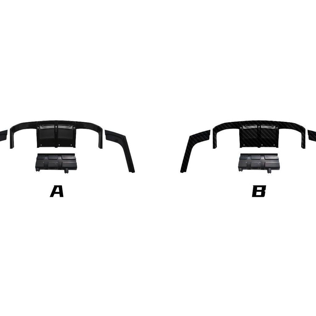BMW סדרה 4 F32/F36 M4 ערכת גוף רחב מסיבי פחמן שפתיים קדמית ואחורית