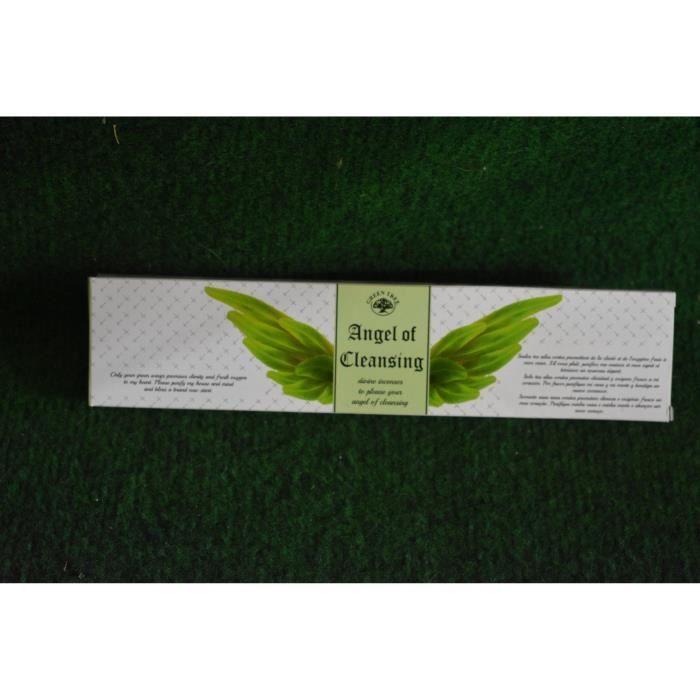 Encens - GREEN TREE - Ange Cleaning - Parfum Frais - Purification - Énergies Négatives