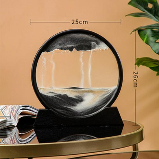 3D Quicksand Painting Ornament - Small Hill Home Decor & Stress Relief Gift
