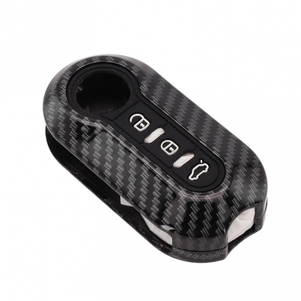 Dust Protection Carbon Key Case Key Cover Easy To Install