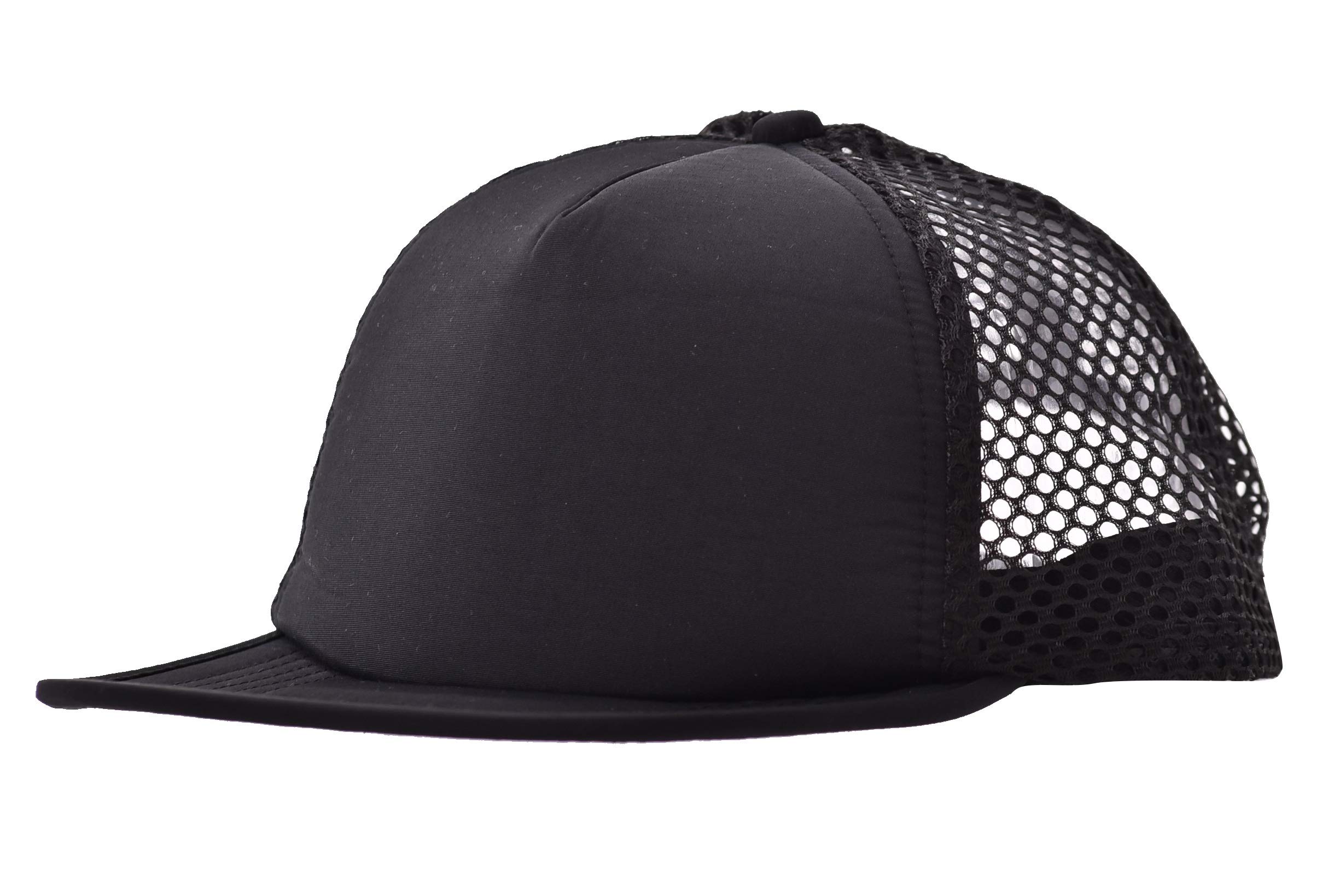 

Кепка Тракер Черная Сетчатая [TARO WORKS], чёрный