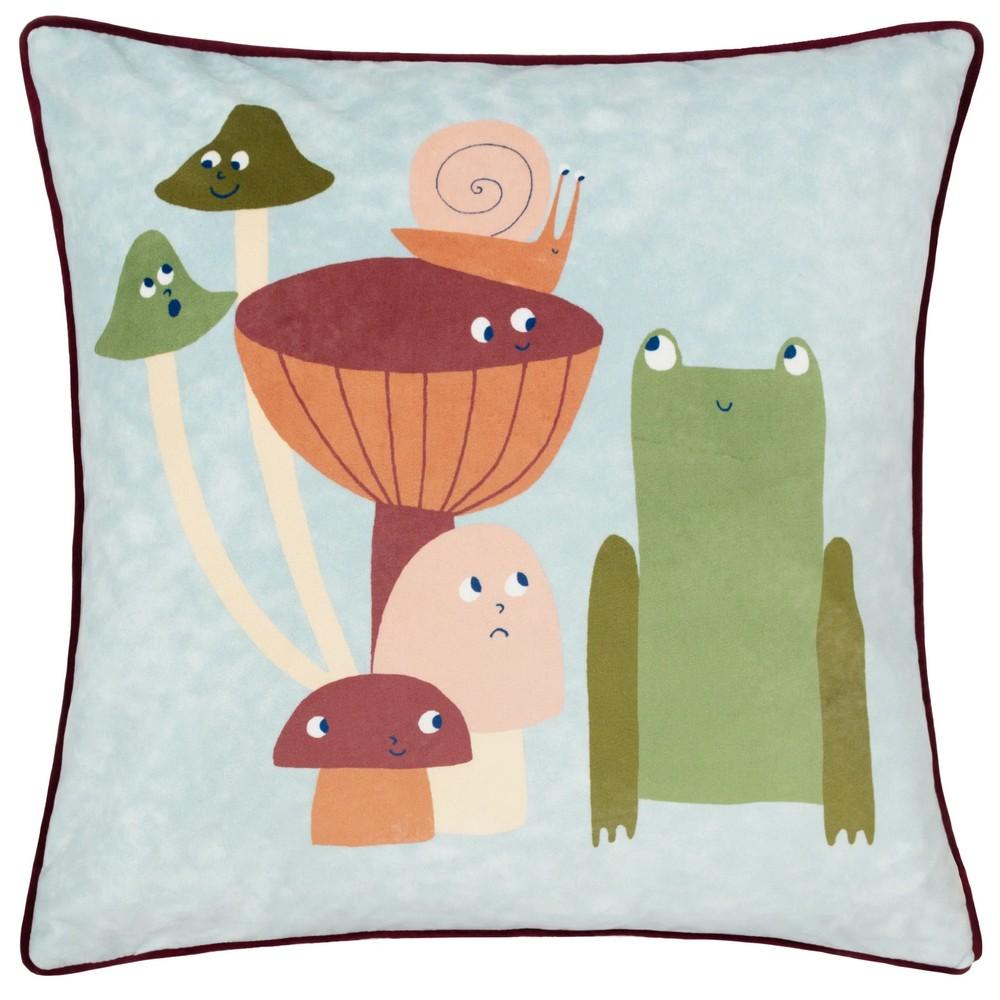 Little Furn Funguys Friends Piped Velvet Cushion Cover