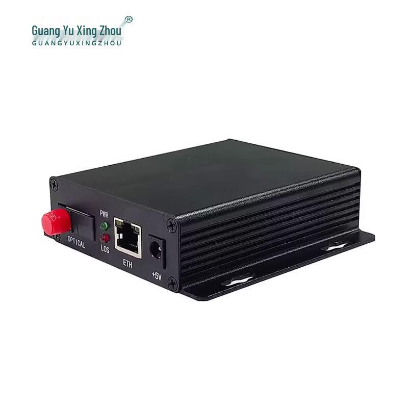 Optical Transceiver with 4-Way Switch Signal and 100M Ethernet