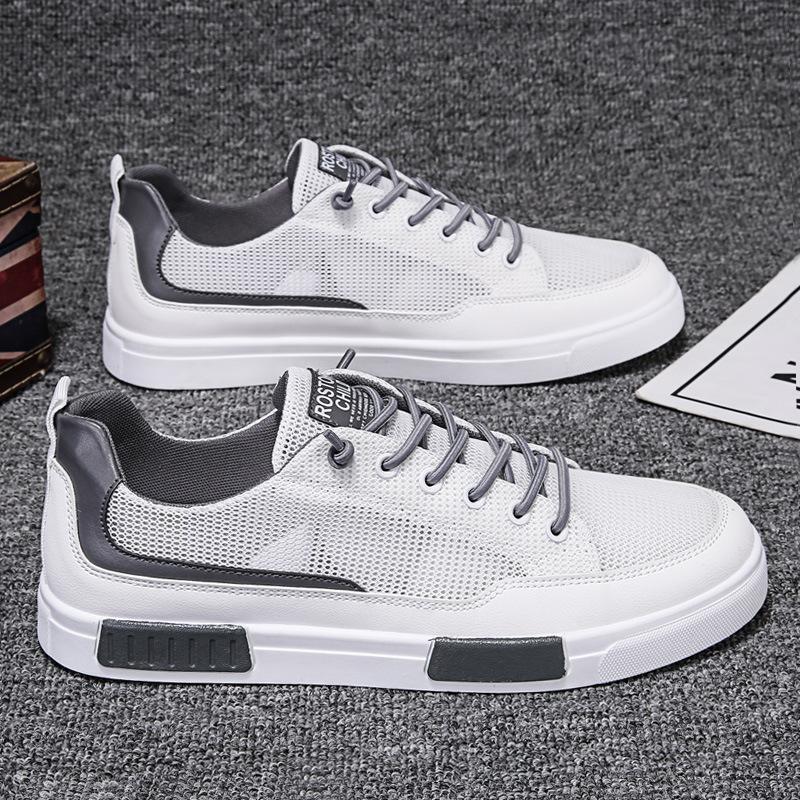 

22 summer hollow breathable casual sports shoes 39 серебряный