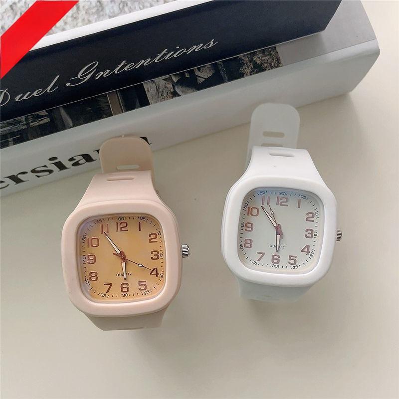 1 Pièce Montre de célébrité Internet étudiants hommes et femmes vent ins simple étanche tempérament sportif design de niche montre électronique couple