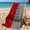 Adventure Mountains Printed Microfiber Beach Towel, Soft And Absorbent, Quick-Dry, Ideal for Summer Travel, Beach Essential, Swimming Pool