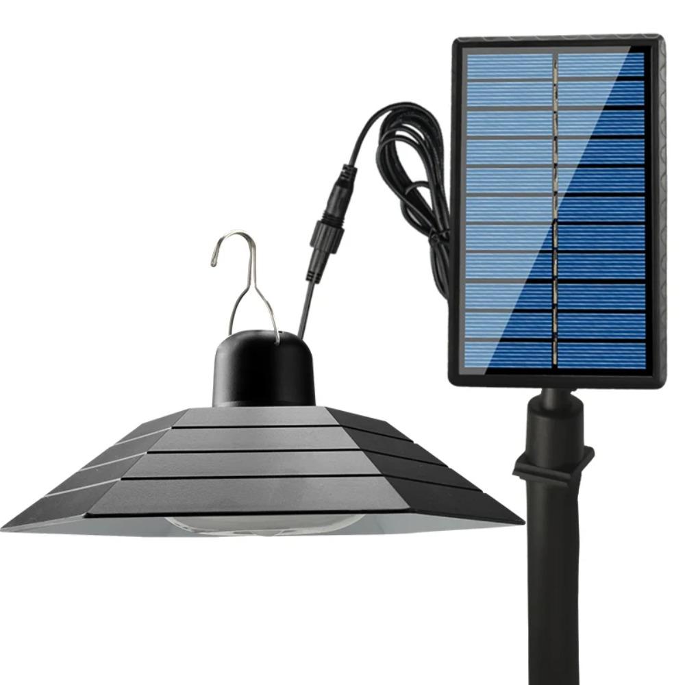 

6000LM Split Solar Light Remote Led Lights with Extension Outdoor Waterproof Wall Lamp Sunlight Power Lantern For Indoor Barn Room Room 1 Lamp - Warm Color-1pcs