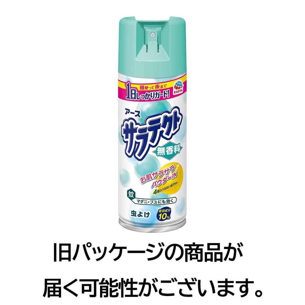 Saratect Insect Repellent Large Skin Repels Bed Spray, Unscented, Capacity, 400ml, Repellent, Mosquitoes, Gnats, Bugs, Camping, Outdoors, Quasi-drug