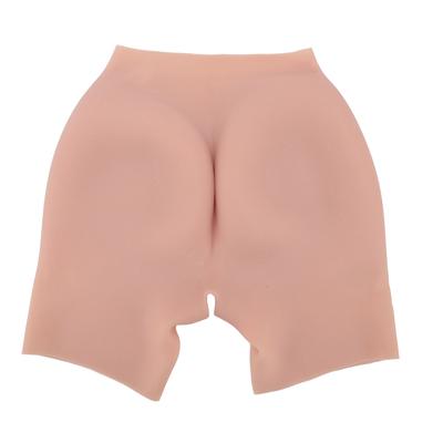 Silicone Female Buttock Hip Shapewear High Waist Curved Open Crotch Butt Hip Pads Lifting Panties