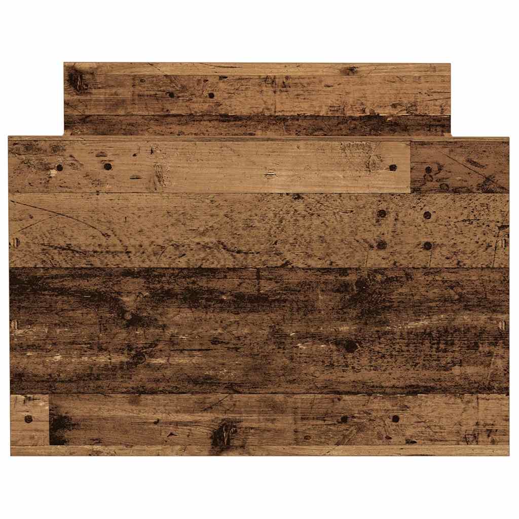 Rama Łóżka Bez Materaca Stare Drewno 100X200Cm Drewno Klejone