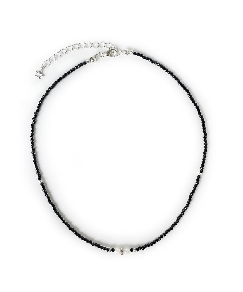 Undei Pearl Black Necklace