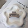 6.5" Korean Style Matte Rectangular Claw Clip - Women's Versatile Hair Accessory