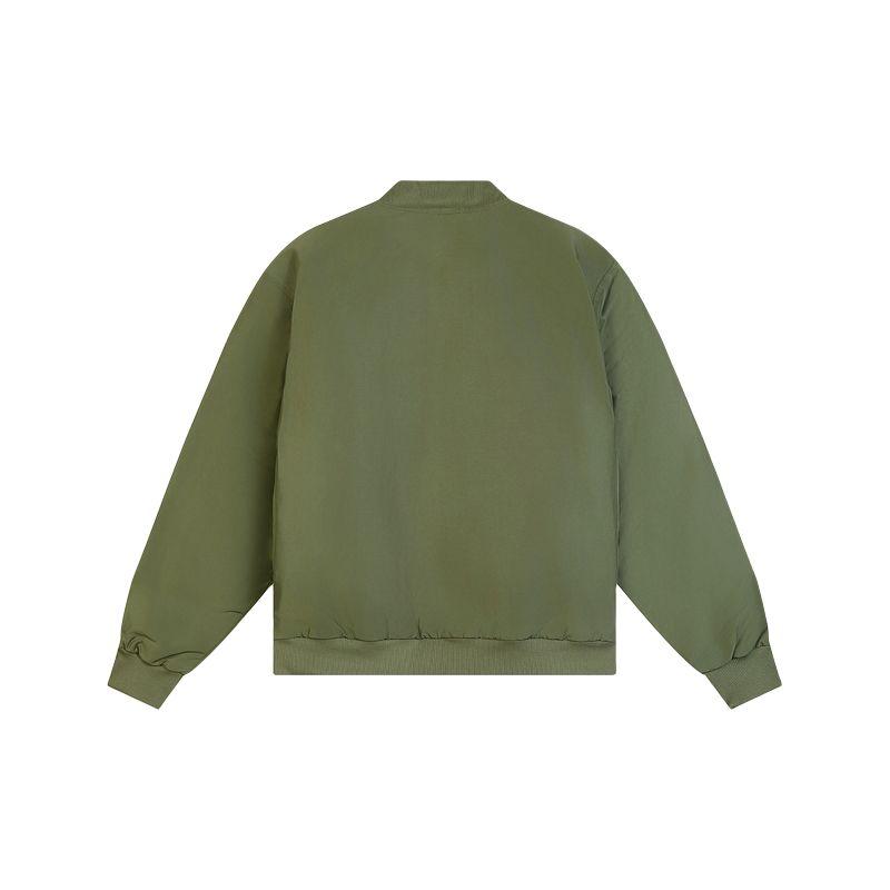 PUMA Jackets Men's Green Stand Collar Moderate Other 693574-81