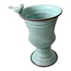 Flower Pot Plant Pot Decors Indoor Plants Outdoor Statue Sculpture with Drainage Hole Planter for Office Table Centerpiece