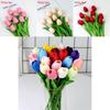Faux Tulip Pu Flowers For Wedding Decor Home Styling Photography Accessories