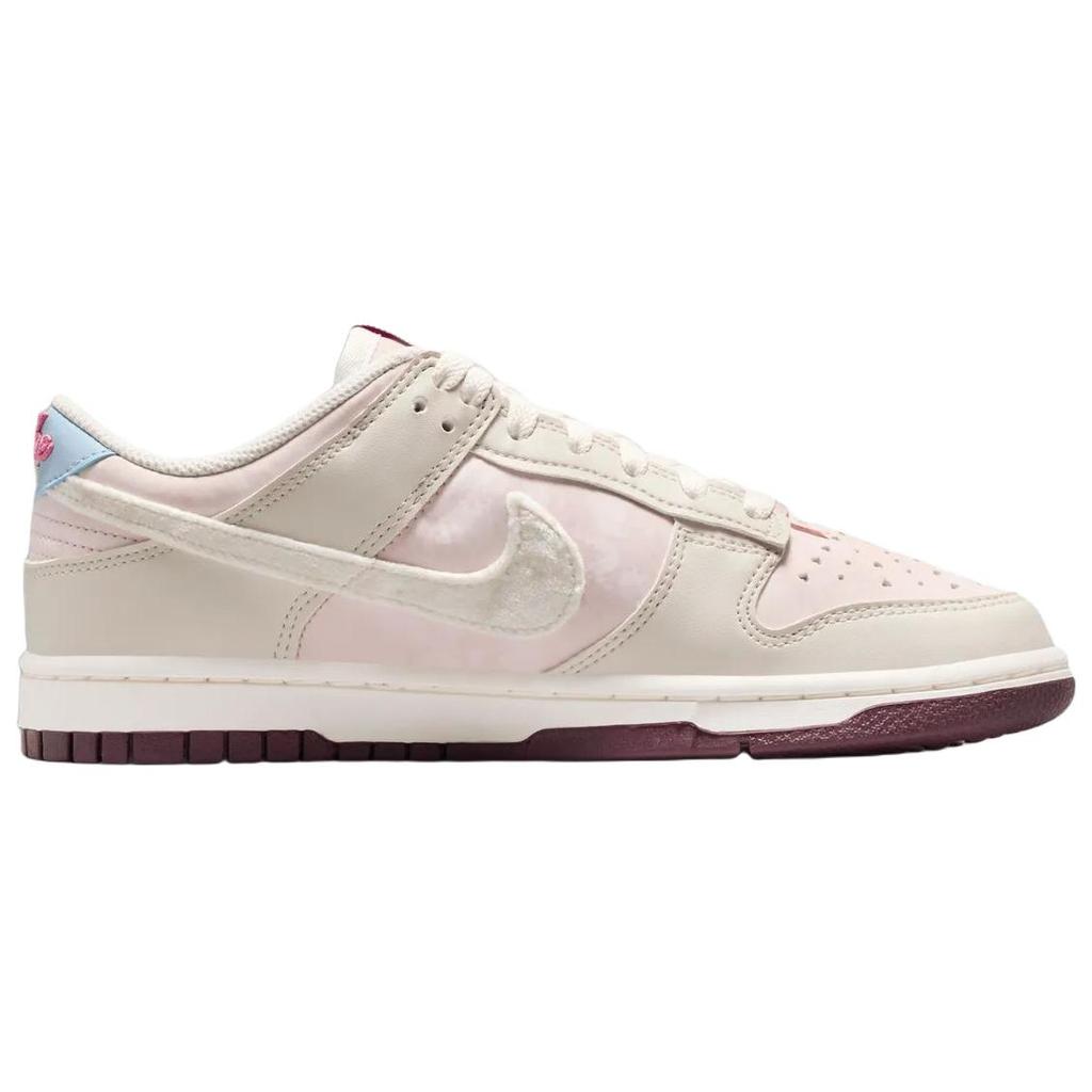 Nike Dunk Low Valentines Day 2026 Women Sneakers Cream Silt-Red Sail-Light-Bone-Burgundy-Crush-Peony-Light-Armory-Blue IQ1145-610