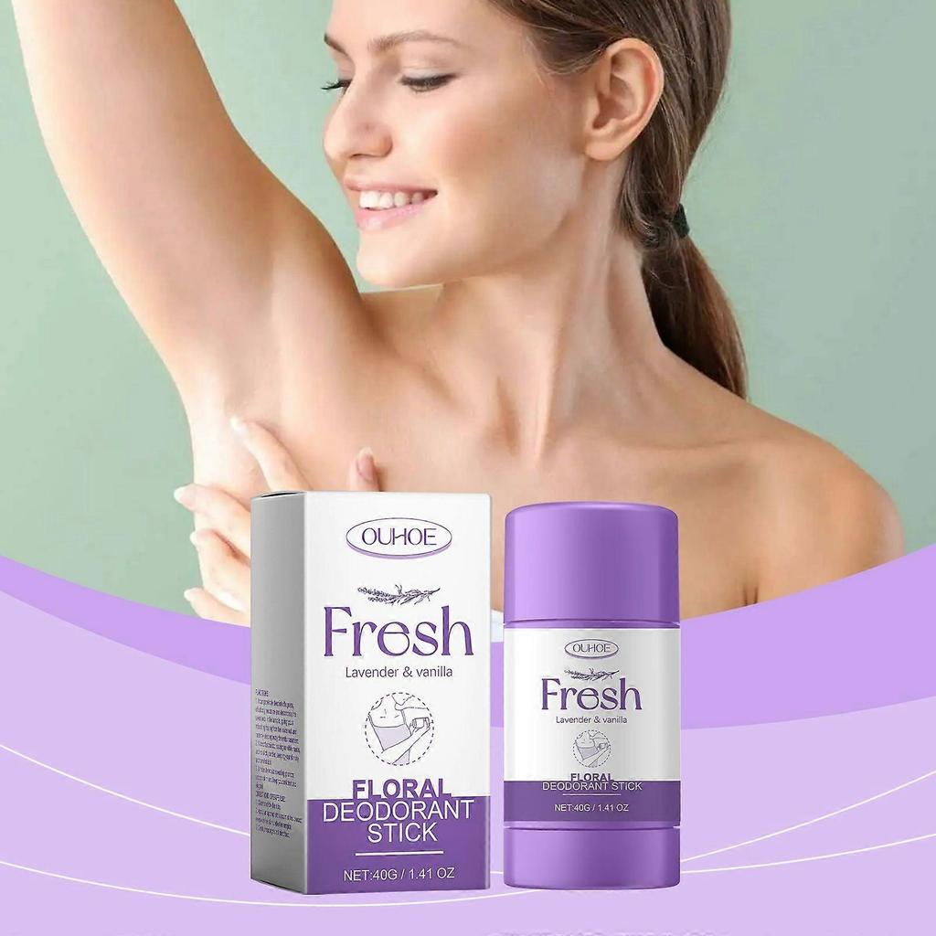 Underarm Care Stick Cleans Armpits with Light Fragrance and Mild Sweat Smell,