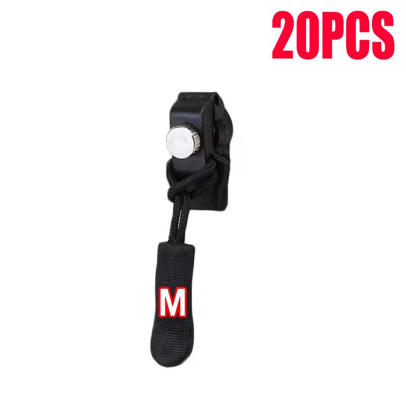 3-60Pcs Universal Zipper Repair Kit Quick Instant Detachable Zipper Head Replacement Zipper Slider Pull Jacket Bags Coat DIY Sew