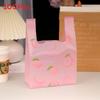 Cherry Blossom Gift Bags Plastic Packaging With Printing For Tea Packaging Use