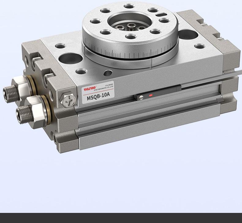Adjustable Pneumatic Rotary Cylinder, Oscillating Gear Type 90°/180° HRQ50A MSQB10A70A.
