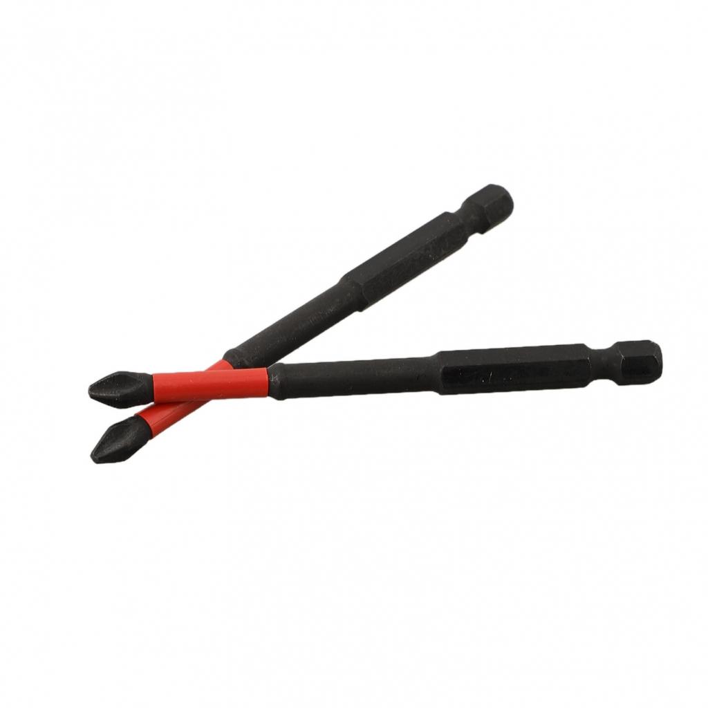 10er Pack PH2 Magnetischer Schraubendreher Bit Satz Rutschfest Lang Schraubendreher Bohrer