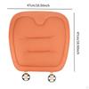 Car Seat Cover Soft Anti Slip Multifunctional Wear Resistant with Secure Buckle Supportive Pad for