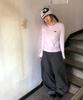 Tansanmageunesyum Jacquard Horn Logo Beanie (Ivory)