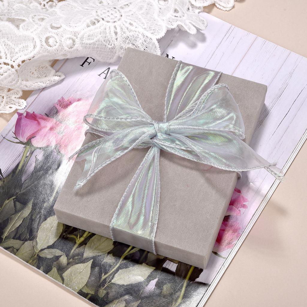 Fishtail Yarn Silk Organza Ribbon 4CM Flower Baking Gift Packaging Apparel Craft Supplies DIY Sewing Fabric Clothing Accessories