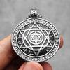 Judaism Star of David Stainless Steel Men Women Necklaces Pendants Chain Punk Trendy Amulet Jewelry Creativity Gift Wholesale 3