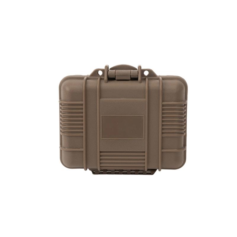 Dustproof Plastic Storage Box Container Organizer Case With Metal Hinges And Adjustable Spume Layer For Equipment Safety