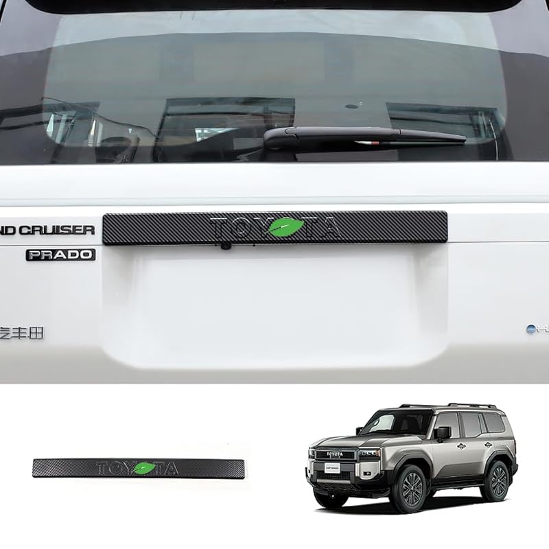 

Onami toyota land cruiser 250 накладка на заднюю дверь, верхняя накладка на задний бампер, новая модель LAND CRUISER 250 series exclusive Изготовлен из ABS 1P [Карбоновый оттенок]