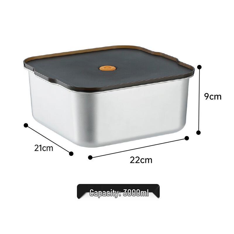 304 Stainless Steel Food Storage Container