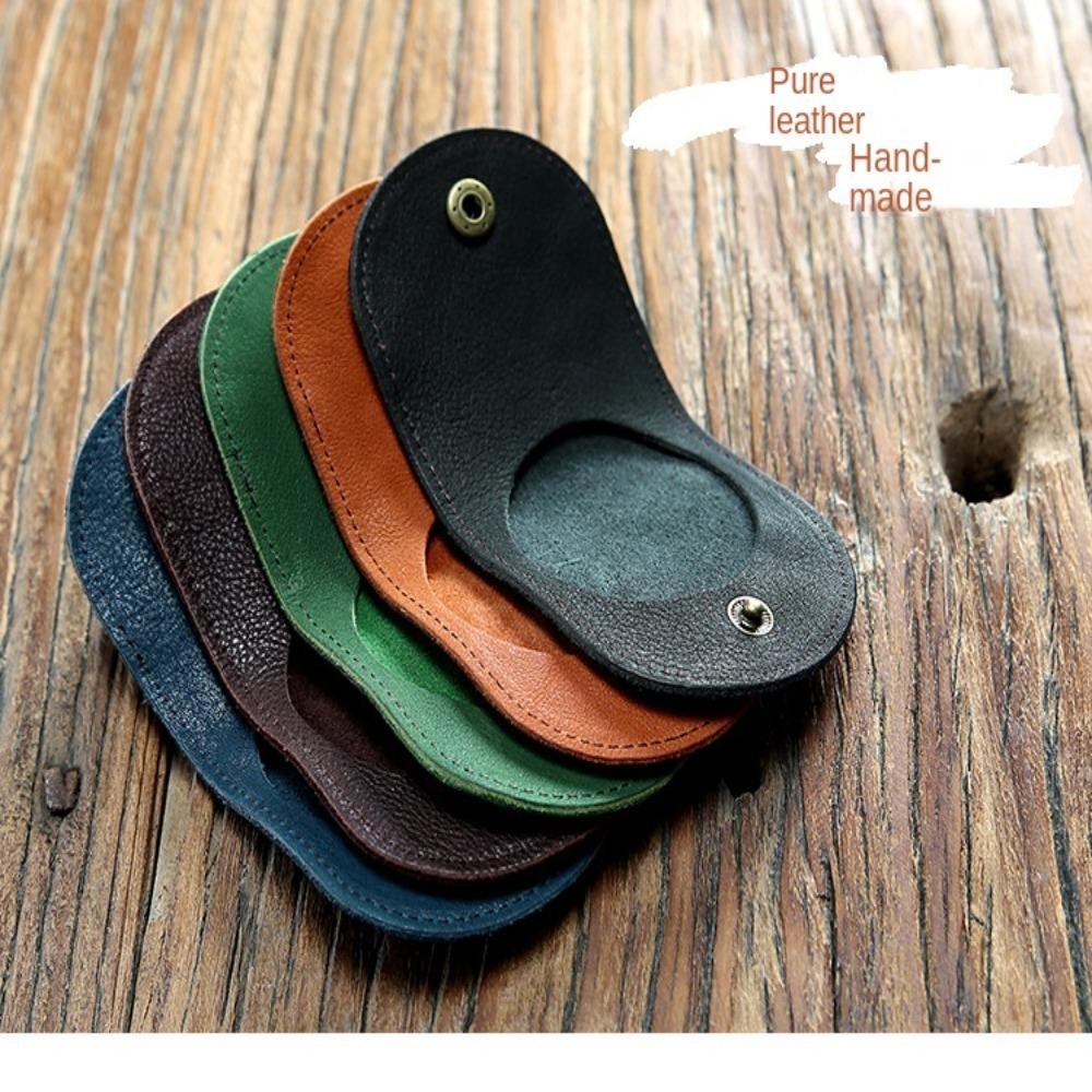 

Solid Color Children Mini Purses Genuine Leather Leather Purses Simplicity Coin Wallet