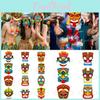 Mask Theme Hawaiian For Halloween Party Decorations Role Play Performance Stage