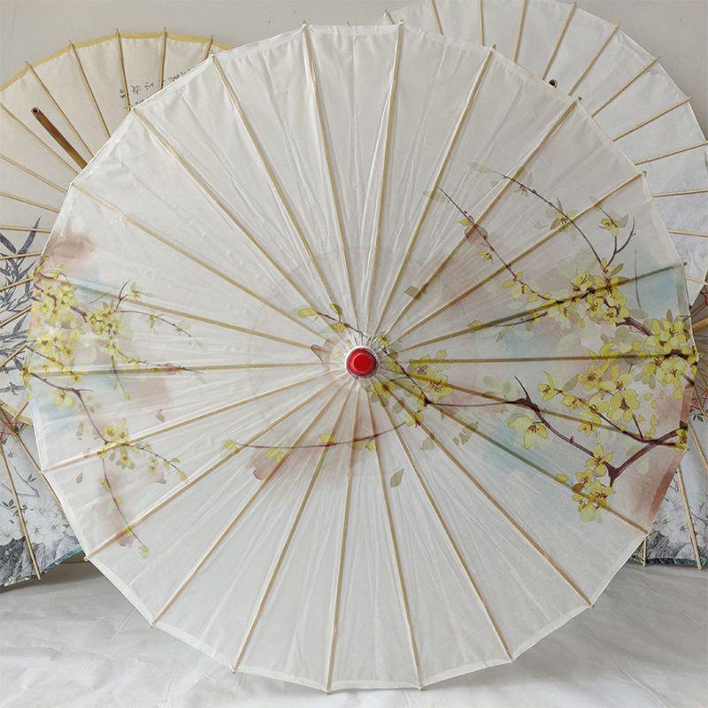 Retro Parasol Olejowy w Stylu Chińskim - Wodoodporny, Ochrona Przed Słońcem, Dekoracja Taneczna i Cheongsam