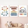 Inspirational Quotes Mental Health Schematic Wall Art Canvas Painting Nordic Posters And Prints Wall Pictures Kids Room Decor