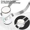 Heat Resistant Carbon Steel Jewelry Casting Clamp Suitable for Goldsmithing and Metalworking with Secure Nonslip Grip