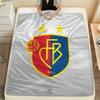 FC Basel 1893 Flanelldecke, Hohe Qualität, Bequem für Alle Jahreszeiten, Heimdekoration, Wärme und Komfort