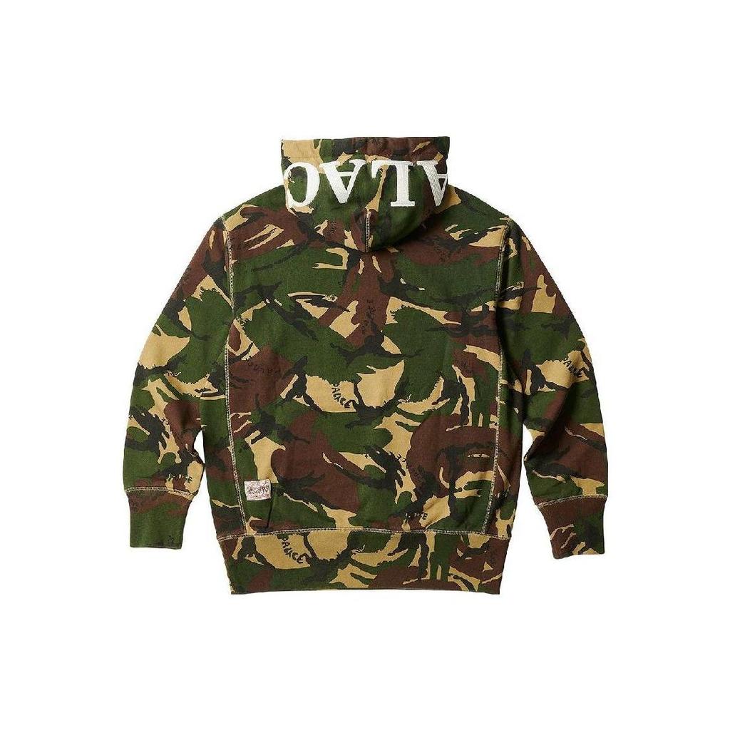 Palace X Evisu Seagull Hood Camo Unisex Tops Multi-Color P24EVCS002