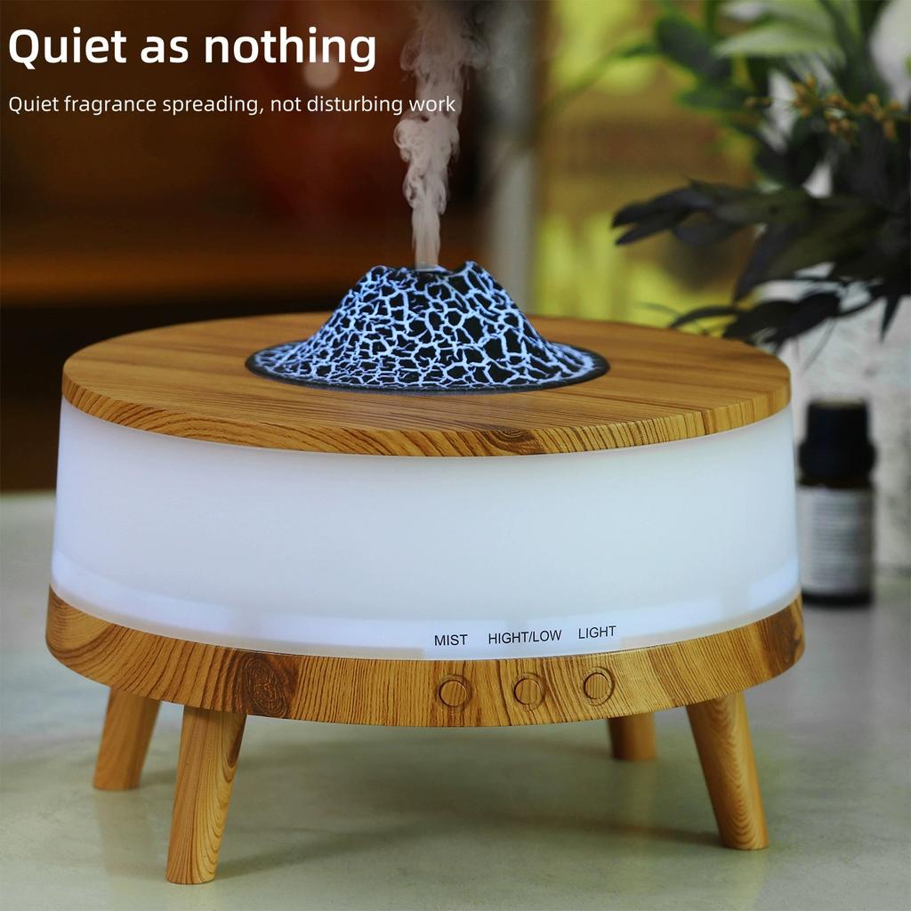 Xiaomi 500ml USB Essential Oil Diffuser Aroma Humidifier, Color Changing LED Light, Electric Air Freshener for Home Office Desk Bedroom