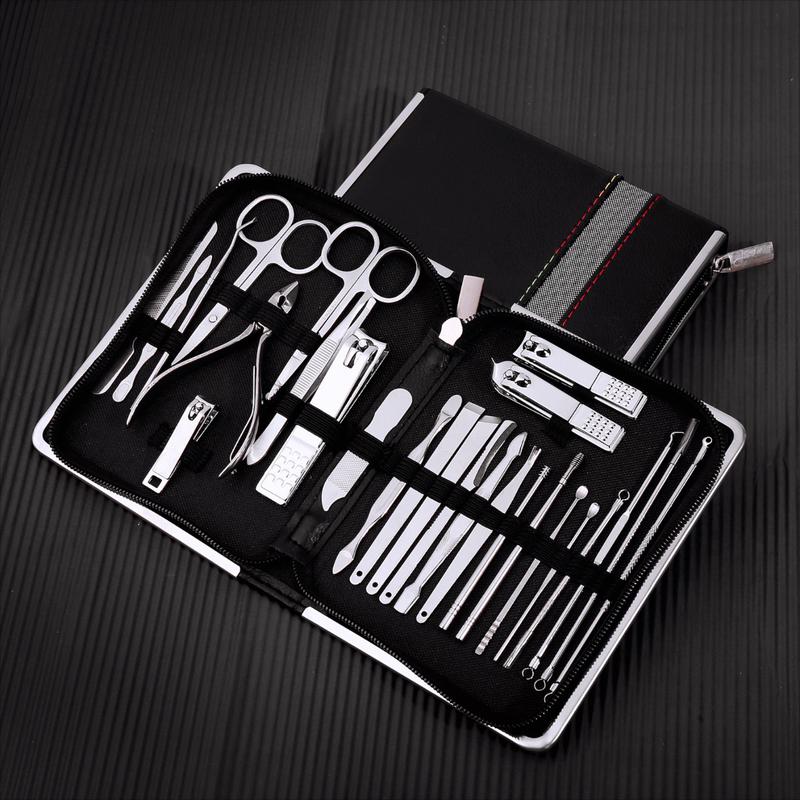 Xiaoyueya 26-Piece Stainless Steel Nail Clipper Set