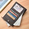 Schoolbag1011 New Men's Wallet Short Student Retro Zipper Men's Classic Fashion Large Capacity Card Bag Multifunctional