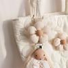 Wood Clip Cotton Flower Hat Clip Portable Hat Storage Travel Hat Holder Portable   Kids