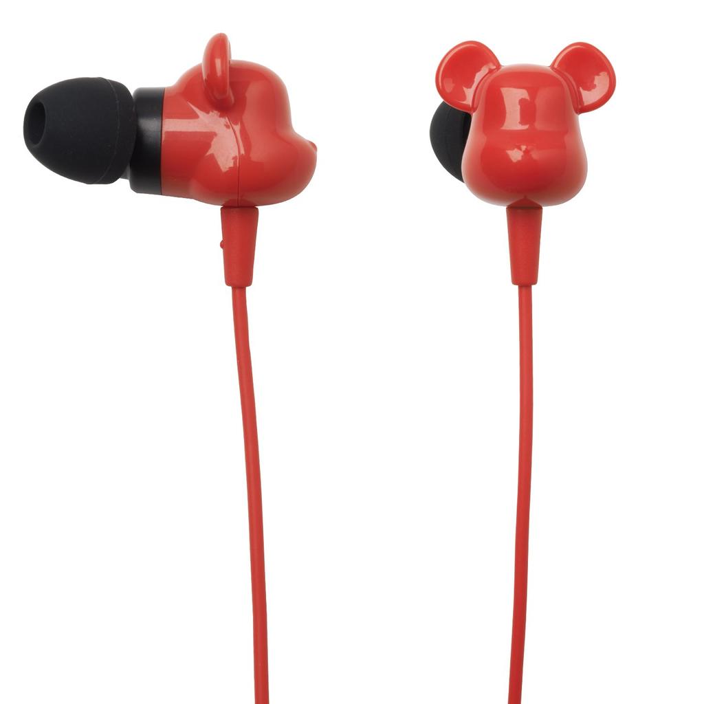 radius Inner Ear Headphones BE@RBRICK (Red)