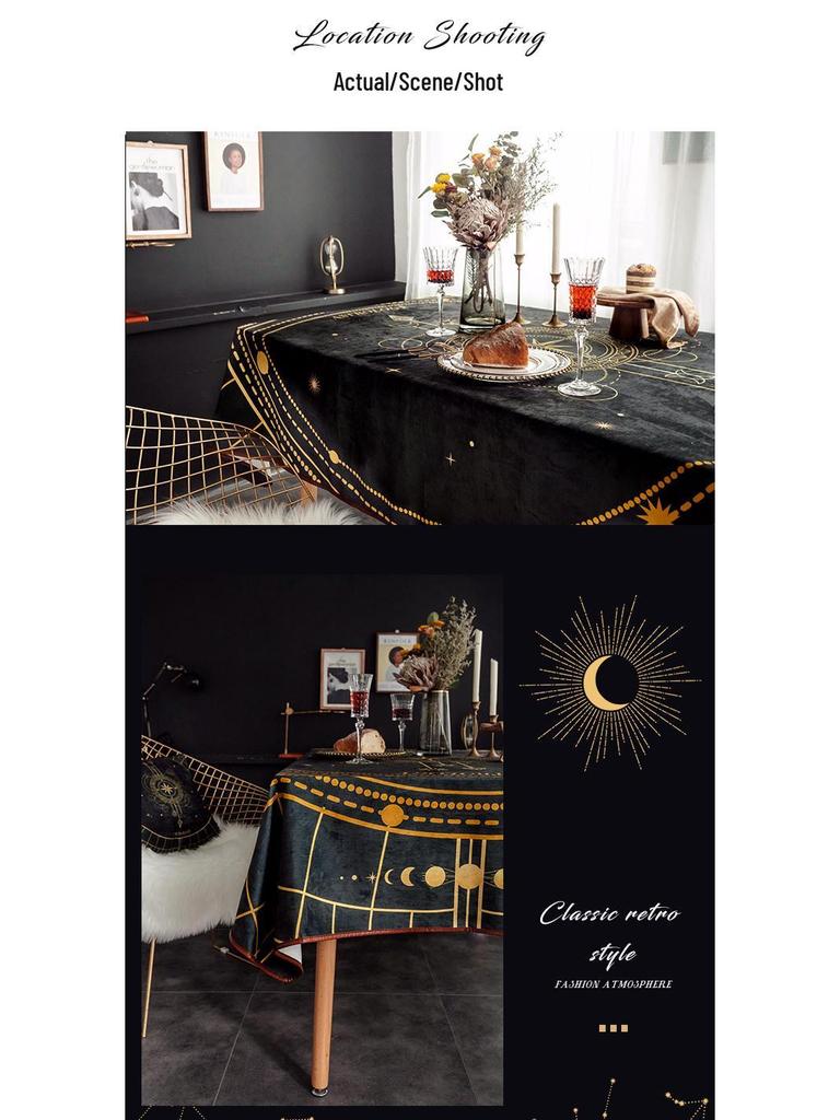 Wodoodporny Europejski Prostokątny Obrus i Mata do Tarota OFAT