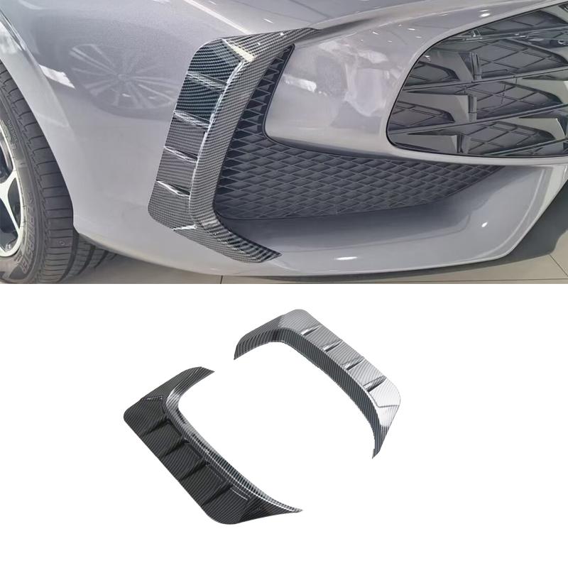 Pour MG3 Hybride 2024 2025 : Lame de pare-chocs avant, déflecteur arrière, kit carrosserie ABS, cache de phare antibrouillard, protection d'aile,