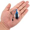 BAAU 4X Kayak Fishing Downrigger Outrigger Trolling Release Clip Adjustable Tension Release Clip 5.5 X 1.7 X 2.6Cm Blue