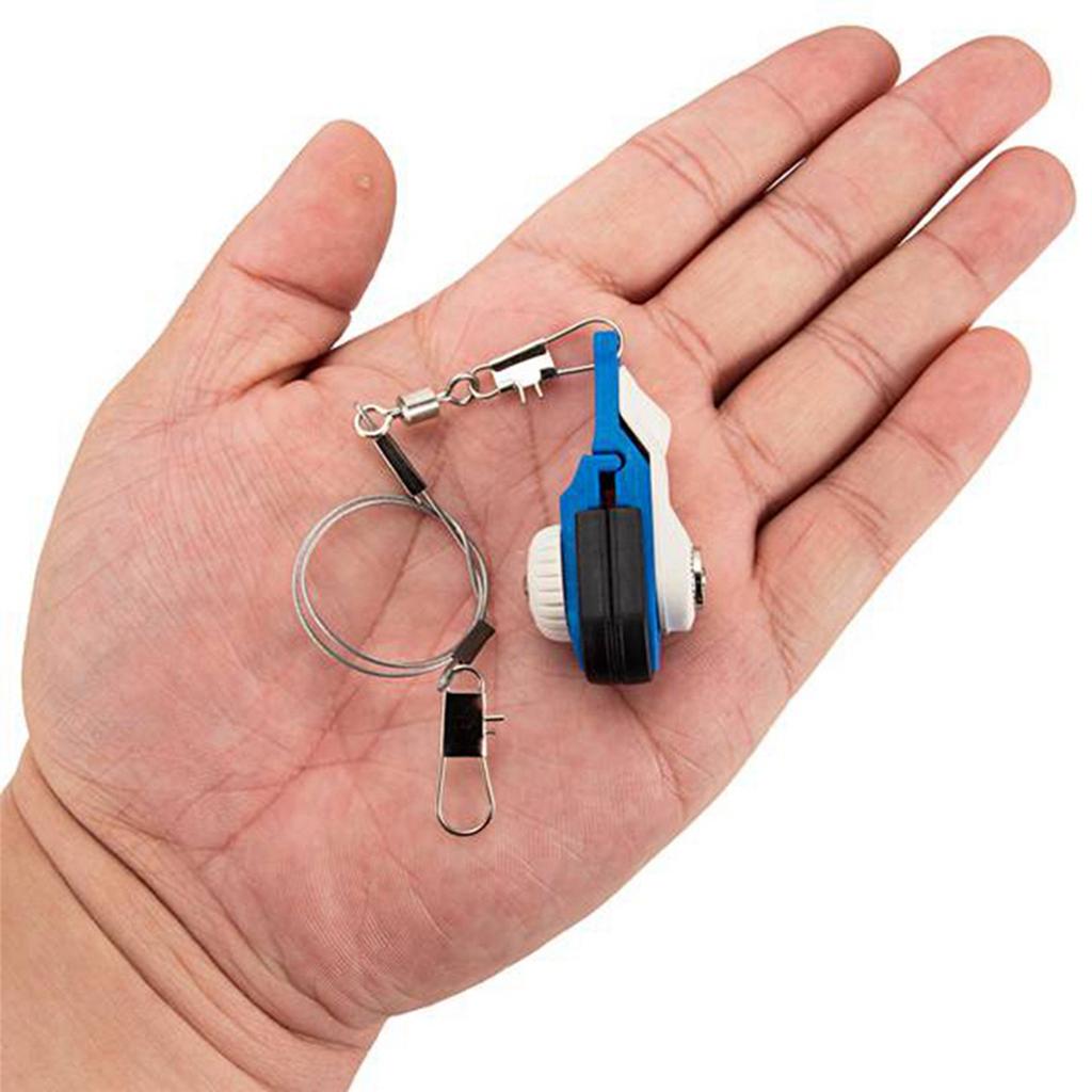 BAAU 4X Kayak Fishing Downrigger Outrigger Trolling Release Clip Adjustable Tension Release Clip 5.5 X 1.7 X 2.6Cm Blue
